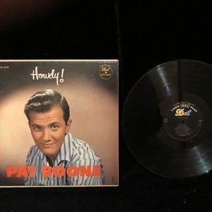 Pat Boone Howdy Album 1956 Vinyl Record LP DLP-3030 Dot